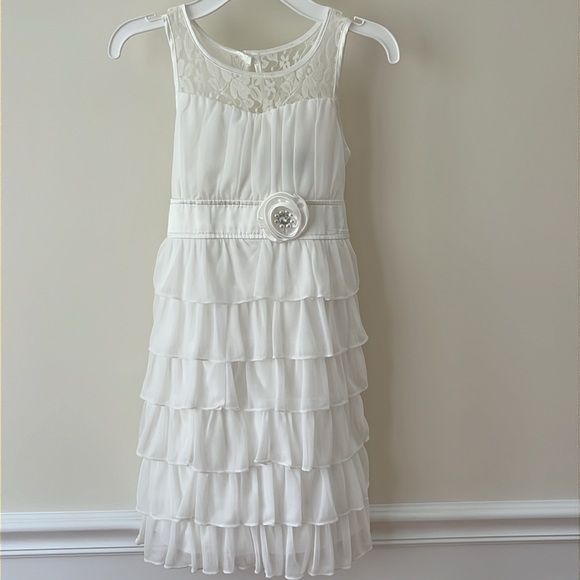 My Michelle Other - MY MICHELLE White Sleeveless Dress